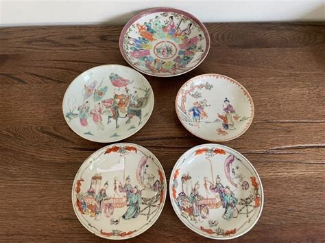 Platos Famille Rose Porcelana China Siglo Catawiki