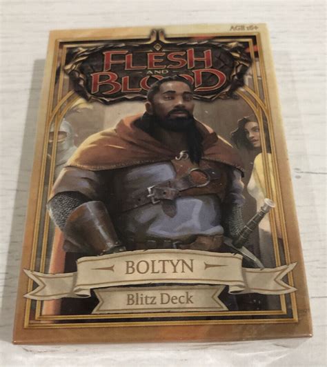 Monarch Boltyn Warrior Blitz Deck Sealed Flesh And Blood EBay