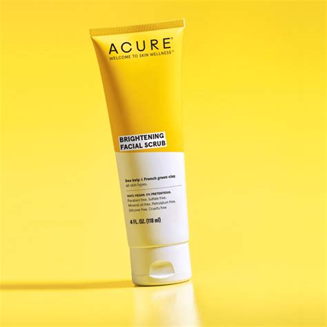 Acure Brightening Facial Scrub 118ml At Nice One Ksa