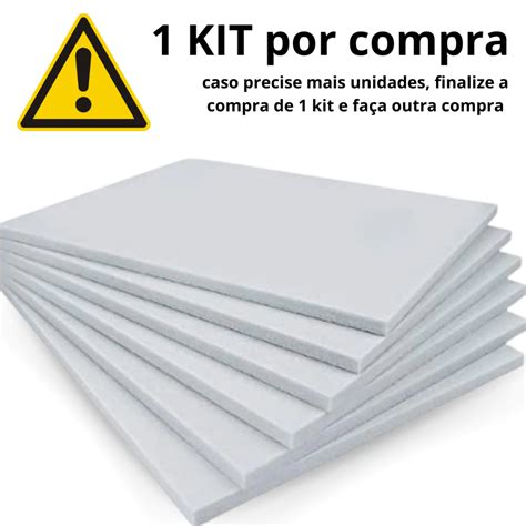 Kit Placa De Isopor Cm Para Isolamento T Rmico Ac Stico Antichamas