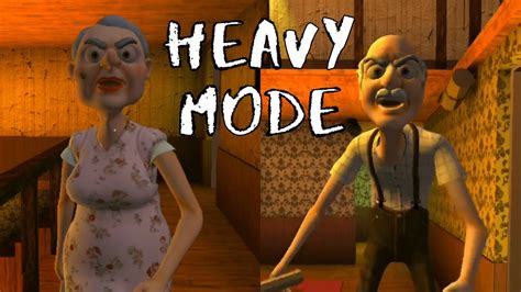 Grandpa And Granny House Escape Chapter 1 In Heavy Mode YouTube