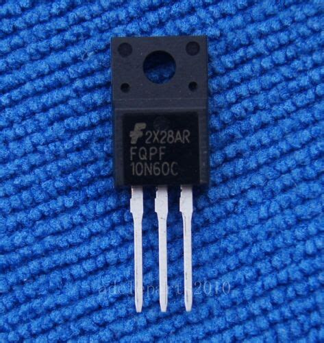 10pcs FQPF10N60C 10N60C 600V N Channel MOSFET TO 220F EBay