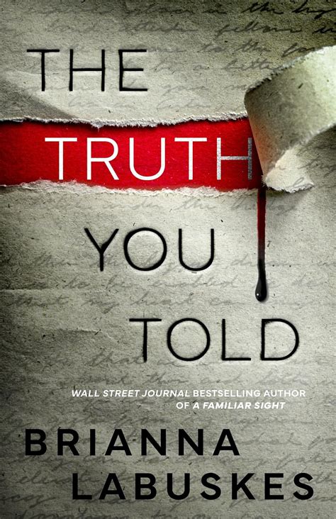 The Truth You Told Raisa Susanto Book Ebook Labuskes Brianna