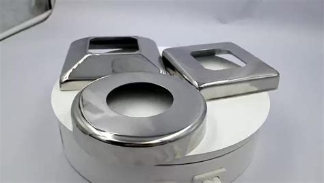 Popular Fence Stainless Steel Handrail Base Plate Flange Cover For