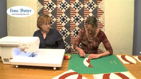 Sew Easy Lesson Curved Seams In Quilts Youtube