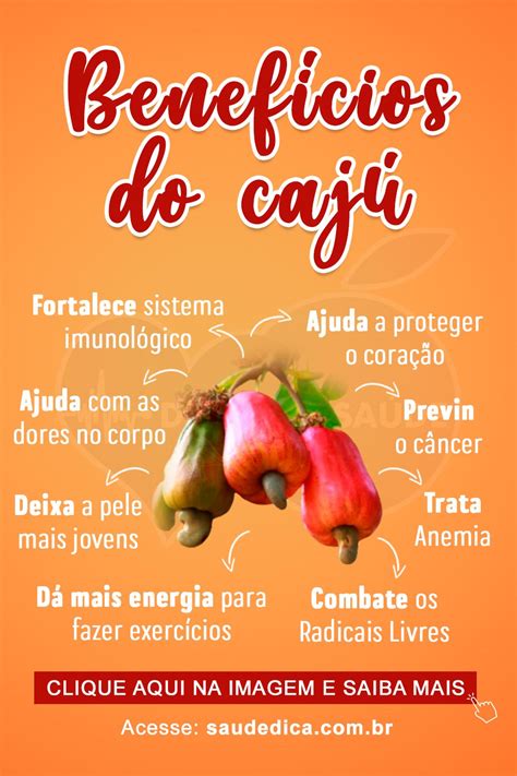 12 Benefícios do Caju que você não sabia Snacks para almoço