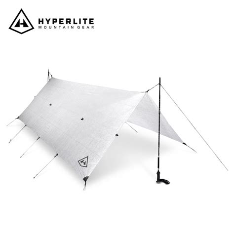 8 x 10 Flat Tarp White Hyperlite Mountain Gear 登山補給站