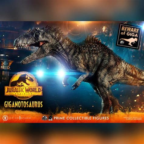 Prime Collectible Figures Jurassic World Dominionfilm Giganotosaurus