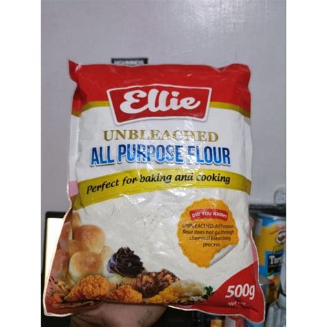 Ellie Unbleach All Purpose Flour 500g Shopee Philippines