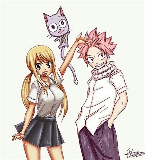 Natsu Lucy And Happy