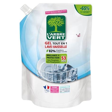 Acheter L ARBRE VERT Gel Vaisselle écologique Recharge 901ml Kanela