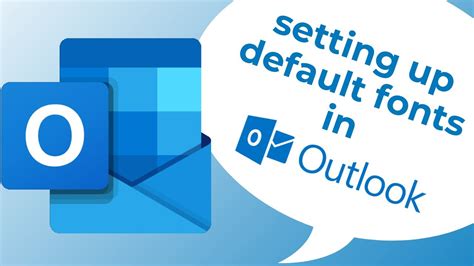 Setting Default Fonts In Outlook Tips For Customizing Outlook Youtube