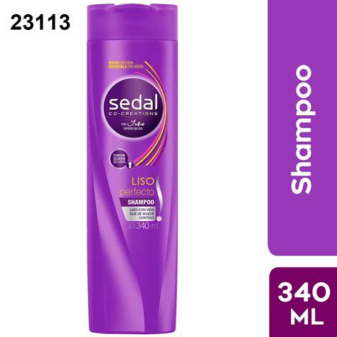 SHAMPOO SEDAL LISO PERFECTO 340ML 23113 FDS Farmacéutica del Sur