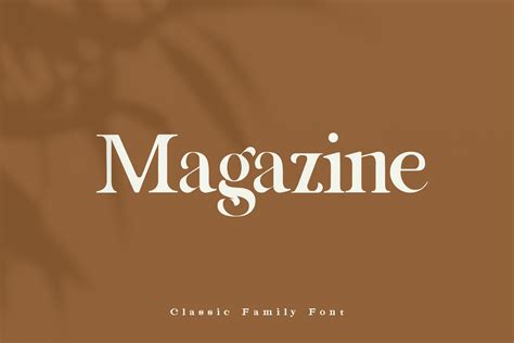 Magazine Family Font | 1001 Free Fonts