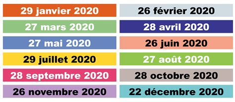 Calendrier des payes 2020 SGEN CFDT Académie de Créteil