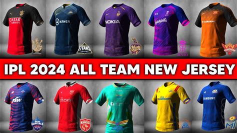 IPL 2024 Jersey All Team IPL 2024 New Jersey IPl Teams New Jersey