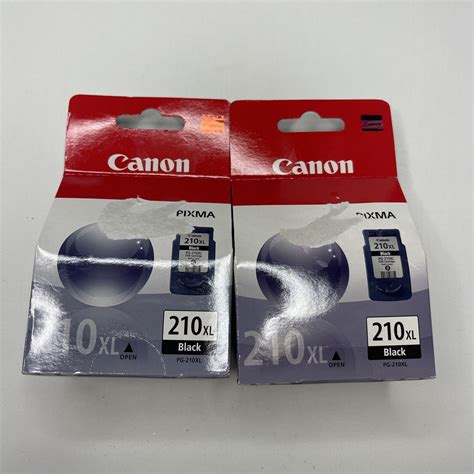 Canon Pg Xl Black Ink Cartridge Lot Of Genuine Oem New Sealed Ebay