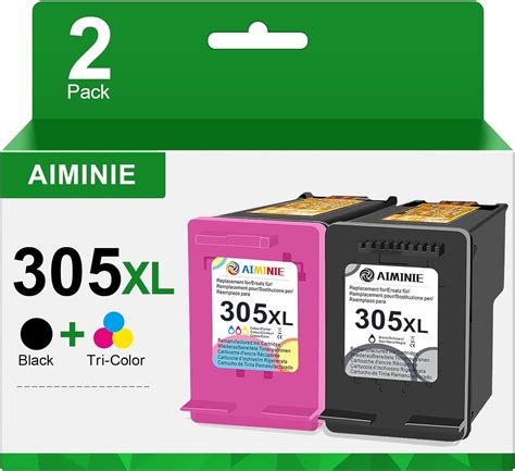 305xl Ink Cartridges Black And Colour 2 Pack 305 Ink Cartridges Remanufactured For Hp305 Xl