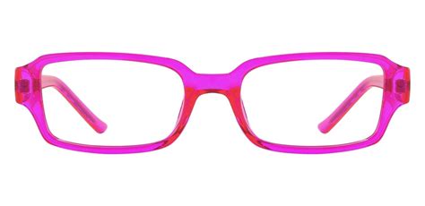 Maja Rectangle Prescription Glasses Neon Pink Womens Eyeglasses Payne Glasses