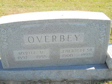 Joseph Herbert Overbey Sr Find A Grave Memorial