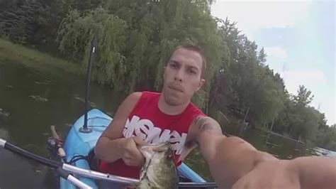 Minnesota Kayak Fishing BIG Bass In Minnesota YouTube