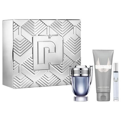 Paco Rabanne Invictus Zestaw upominkowy EDT 100ml EDT 10ml żel pod