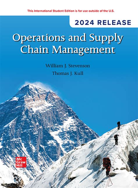 Operations And Supply Chain Management 2024 Release ISE 15th Edition