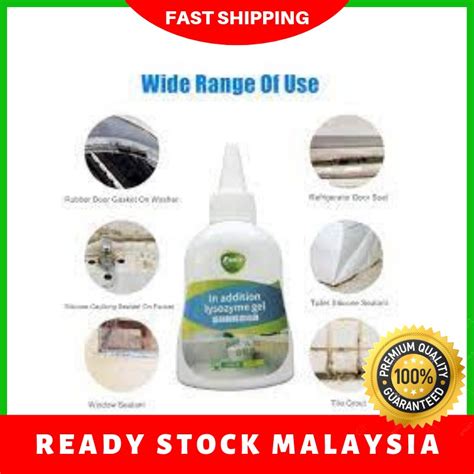 Cleaner Miracle Mildew Gel Mildew Caulk Remover Wall Mold Shopee