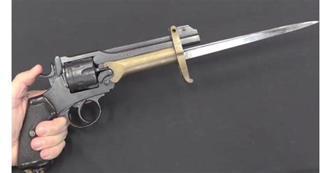 A Webley With A Point The Pritchard Revolver Bayonet Video