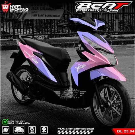 Jual COD Decal Stiker Beat Street Fullbody Beat Esp Street Fi Tahun