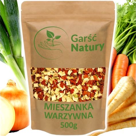 Suszone WARZYWA Mieszanka Warzywna 0 5 kg NATURALNE IDEALNA DO ROSOŁU