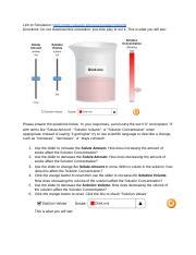 Dylan Desselle Molarity Simulation Questions Docx Link To