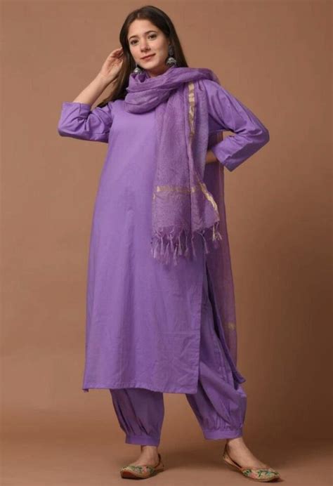 Women Kurta Kurti Set Dupatta Readymade Salwar Kameez Stitched Palazzo Kurta Set Ebay