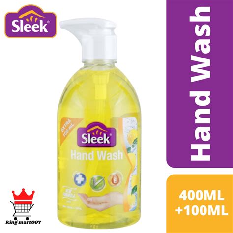 Jual Sleek Hand Wash Sabun Cuci Tangan Lemon Ml Ml Super Hemat