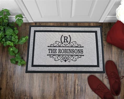 Door Mats Personalized Doormat Welcome Mat Monogram Door Mat Custom