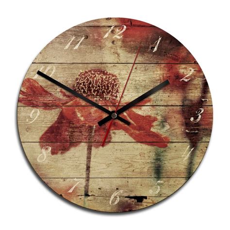 Orologio In Legno Shabby Wall Art It