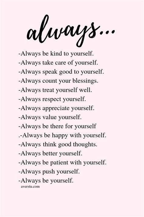 Always Positive Affirmations Quotes Self Love Affirmations Positive Self Affirmations