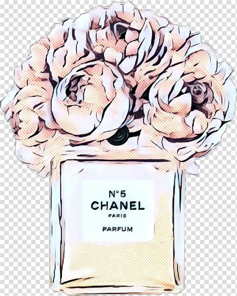 Flower Art Watercolor Pop Art Retro Vintage Chanel Chanel No 5