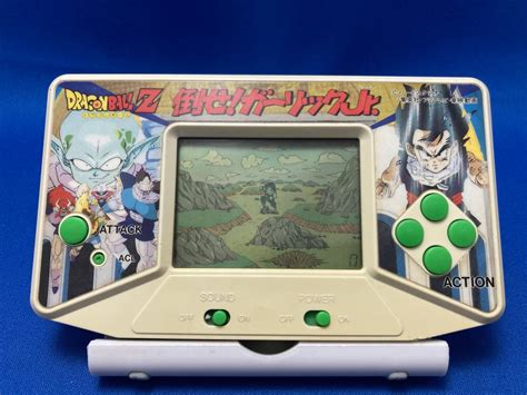 【やや傷や汚れあり】【動作メンテ品】lsiゲーム 倒せ！ガーリックjr ドラゴンボールz ゲームウォッチ Lcd バンダイ 携帯ゲーム