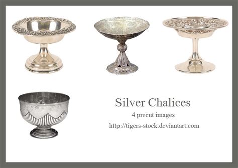 214 Silver Chalices by Tigers-stock on DeviantArt