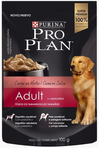 Proplan Perro Adulto Alimento Húmedo Carne En Salsa 100g Mercado Libre