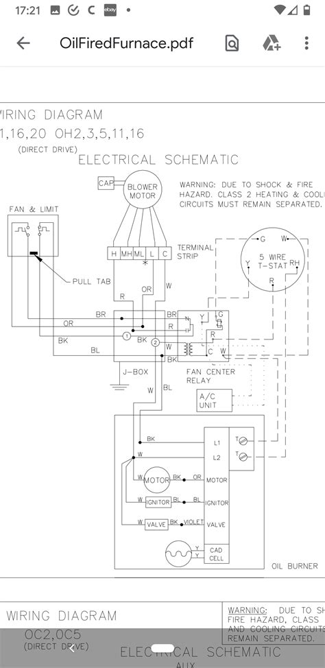 Wiring Diagram For Oil Furnace