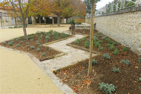 Bonnieux Végétalisation de la cour d école