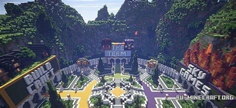 Скачать Professional Hub Spawn Lobby Mcplaycraft для Minecraft