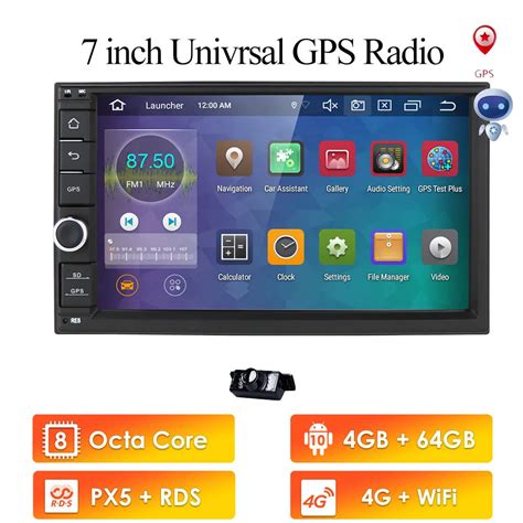 Px5 Octa 8 Core 4gb Ram 64gb Rom 2din Car Android10 Radio AliExpress