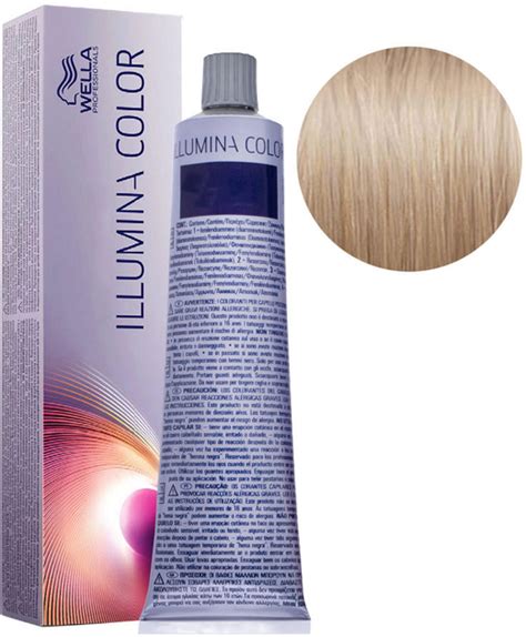 Крем краска для волос с окислителем Wella Illumina Very Light Violet Natural Blonde мл