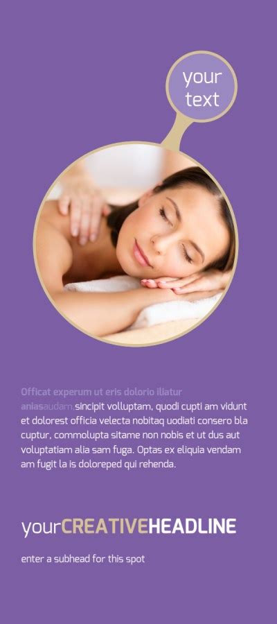 Massage Flyer Templates Mycreativeshop