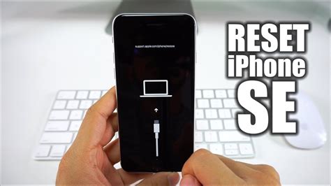 How To Reset Restore Your Apple Iphone Se Factory Reset Youtube