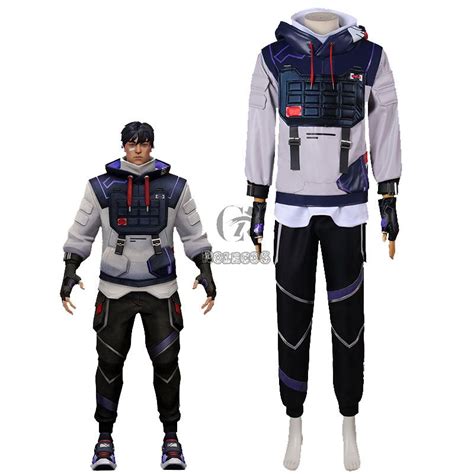 Game Valorant Iso Cosplay Costume