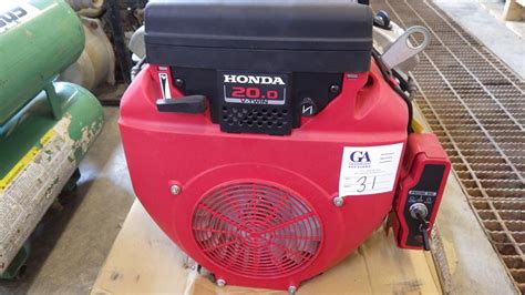 Brand New Never Used Honda 20 0 Hp V Twin Engine With Key And Electric